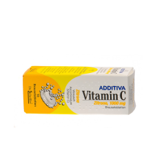 ADDITIVA C VITAMĪNS ZITRONE  putojošās tabletes N10